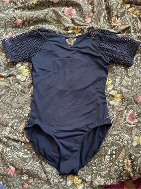 Navy Danskin Leotard